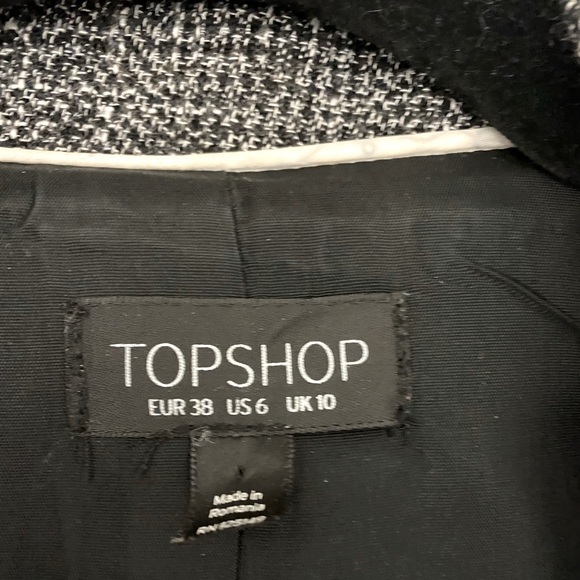 Topshop grey blazer US 6 - Picture 4 of 5